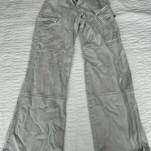 Kids Gray Cargo Pants